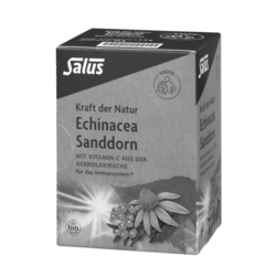 Salus Kraft der Natur Echinacea Sanddorn Tee Bio