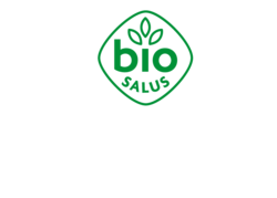 Icon: Bio - Ein grünes Symbol mit der Aufschrift bio Salus. 