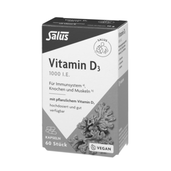 Salus Vitamine D3 1000 U.I. capsules vegan