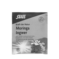 Salus Kraft der Natur Moringa Ingwer Tee Bio