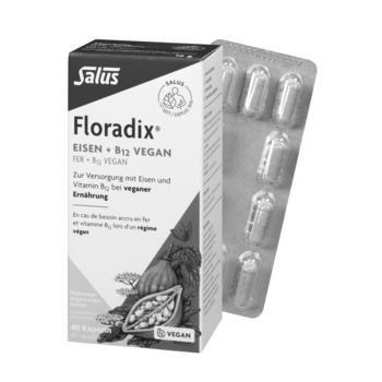 Salus Floradix® Eisen + B12 Kapseln vegan